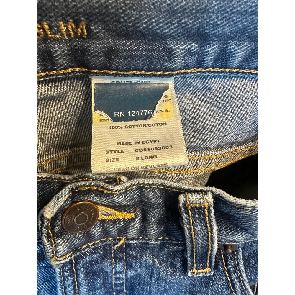 CRUEL GIRL Denim‎ Slim Fit Jeans Size 9 Long Blue Cotton Blend - Picture 5 of 8